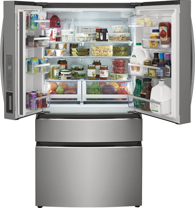 Réfrigérateur Frigidaire Gallery de 27,2 pi³ et de 36 po de profondeur standard à 4 portes françaises - acier inoxydable Smudge-ProofMD - GRMN2872AF