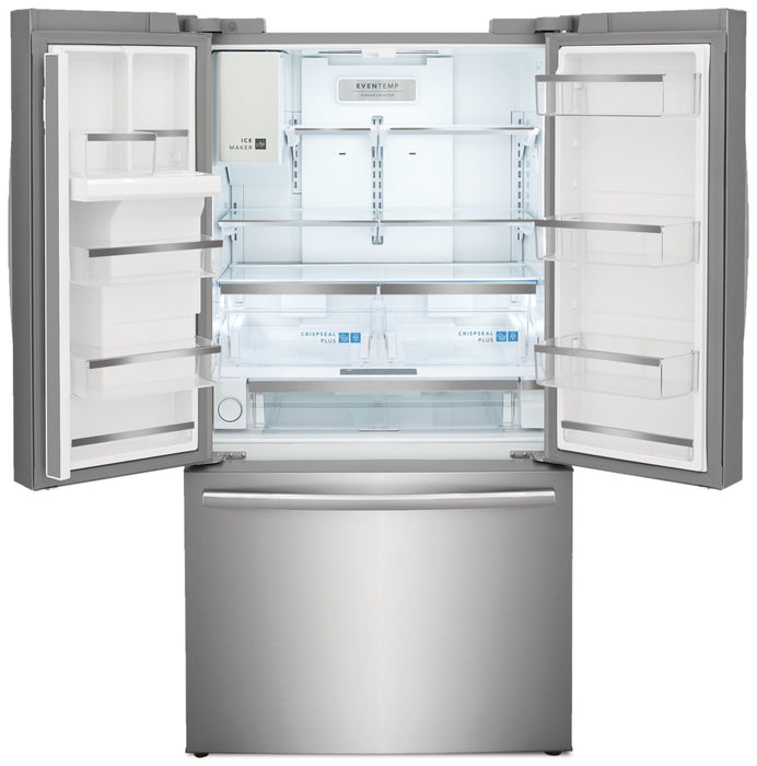 Réfrigérateur Frigidaire Gallery de 22,6 pi³ et de 36 po de profondeur comptoir à portes françaises - acier inoxydable Smudge-ProofMD - GRFC2353AF