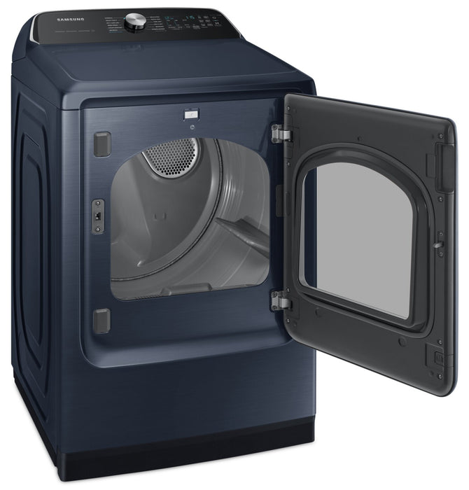 Sécheuse électrique à la vapeur Samsung de 7,4 pi³ - bleu marine - DVE54CG7155DAC