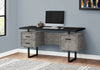 Teagan Reversible Desk - Grey Concrete-Look 