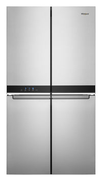  Réfrigérateur Whirlpool de 19,4 pi³ et de 36 po à portes françaises - fini en acier inoxydable résis…