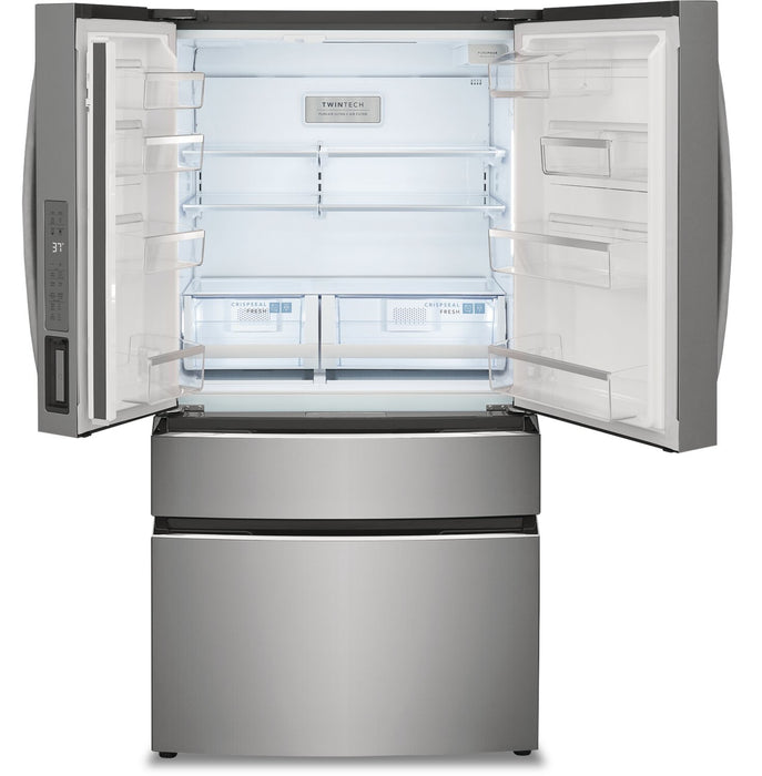 Réfrigérateur Frigidaire Gallery de 22,1 pi³ et de 36 po de profondeur comptoir à 4 portes françaises - acier inoxydable Smudge-ProofMD - GRMG2272CF