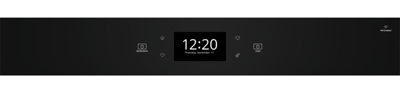 Four mural combiné électrique Whirlpool de 4,3 pi³ et de 27 po avec convection véritable - acier inoxydable résistant aux traces de doigts - WOEC7027PZ