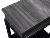 Torry Chairside Table – Grey  - Contemporary style End Table in Distressed grey Medium Density Fibreboard (MDF)