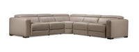 Sofa sectionnel à inclinaison électrique Modella 5 pièces - taupe