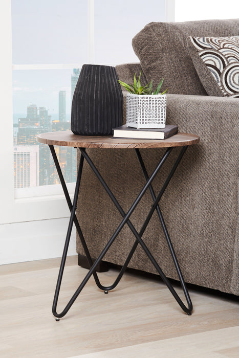 Table d'appoint Spencer de 20 po - brune