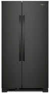 Réfrigérateur Whirlpool de 22 pi³ et de 33 po à compartiments juxtaposés - noir - WRS312SNHB