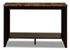 Roma Sofa Table - Contemporary style Sofa Table in Dark Brown Wood